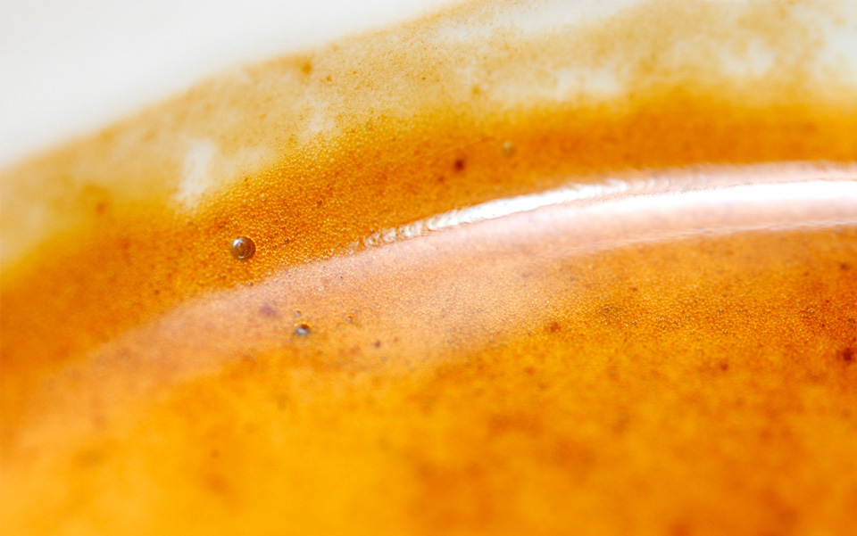 Espresso (dvojité ristretto) a množství kofeinu.